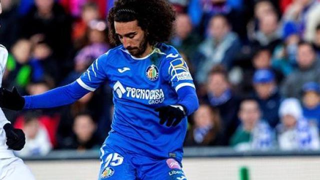 Cucurella, en el Getafe - Real Madrid de La Liga