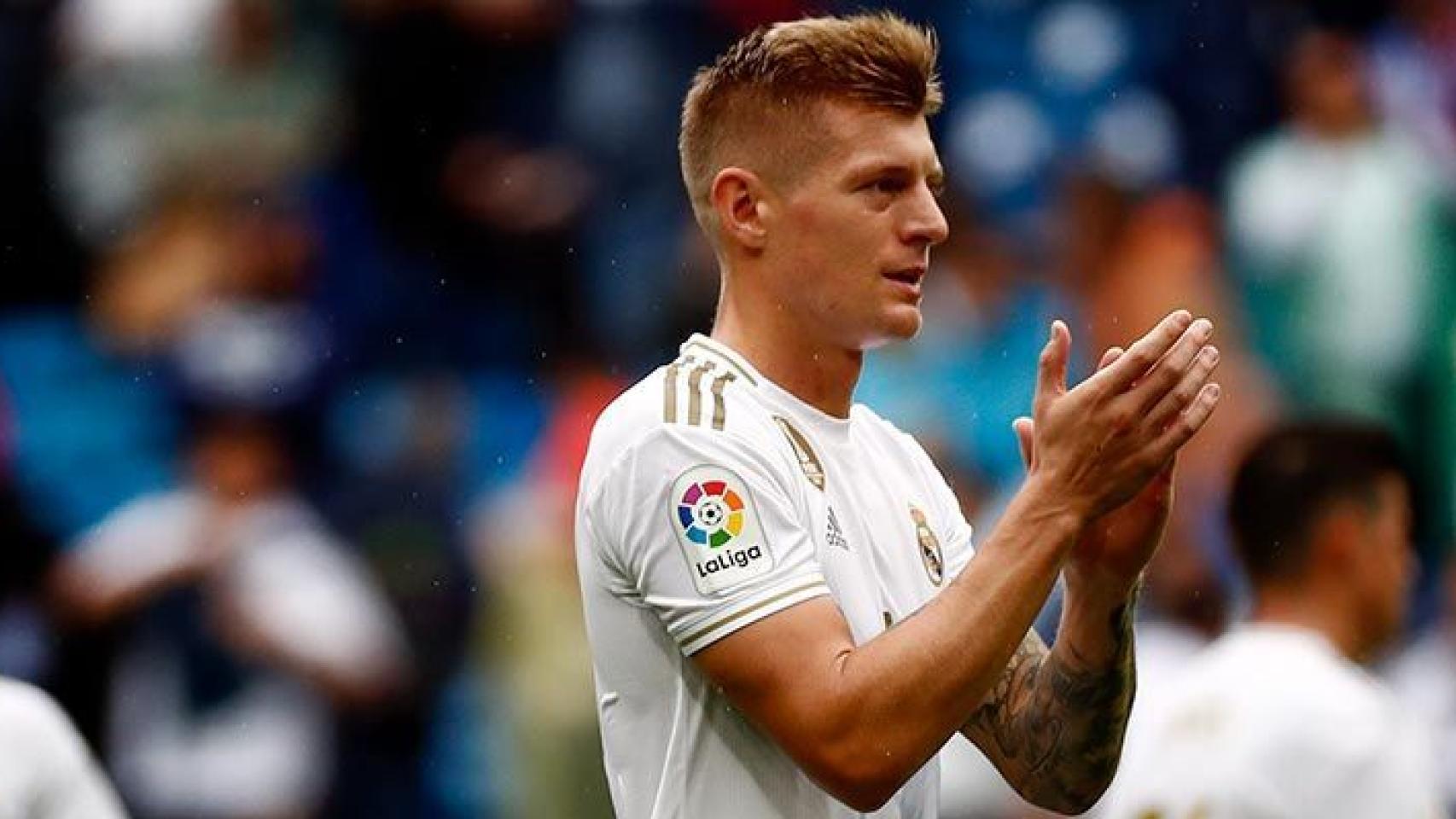 Toni Kroos, en un partido del Real Madrid