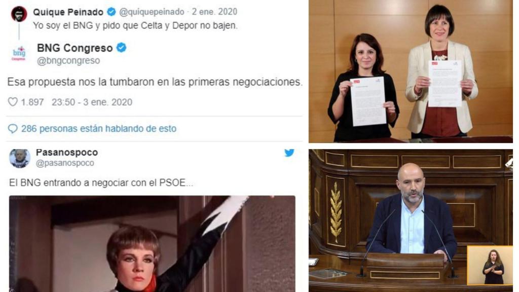 Pido que Celta y Dépor no bajen: lo que dio de sí la negociación BNG-PSOE