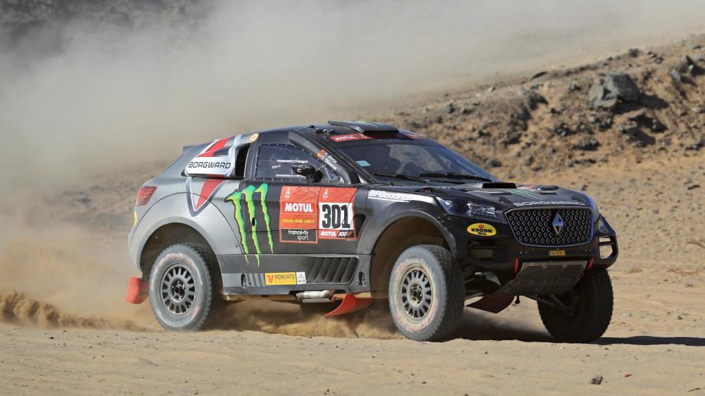 Nani Roma, en el Rally Dakar