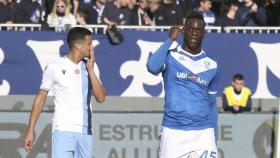 Mario Balotelli, durante el partido