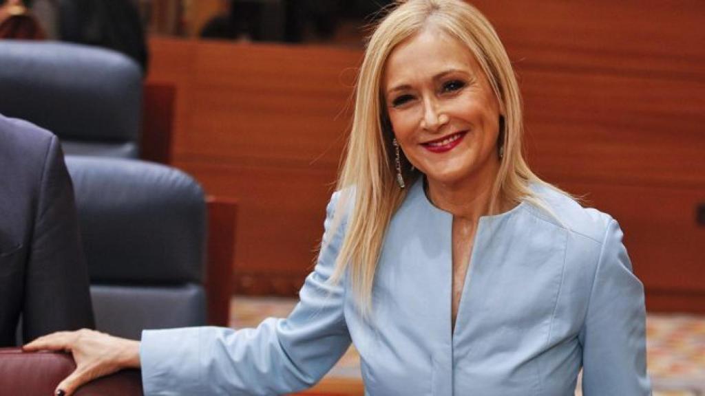 Cristina Cifuentes, en el Congreso.