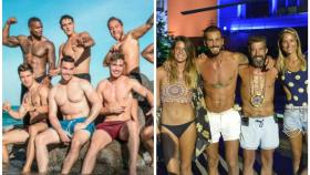 Concursantes de 'La isla de las tentaciones' y los finalistas de 'Supervivientes 2019' en montaje JALEOS.