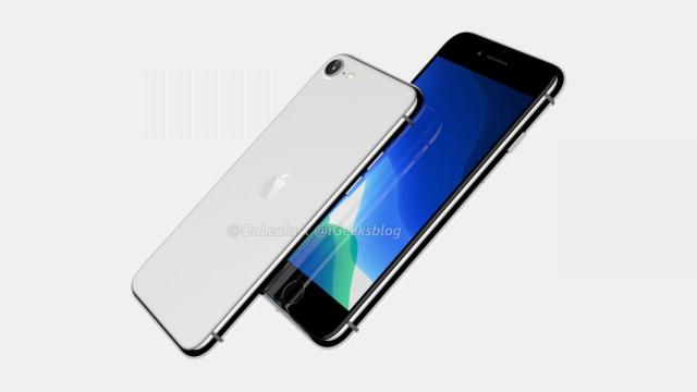 Imagen renderizada de cómo sería el iPhone 9