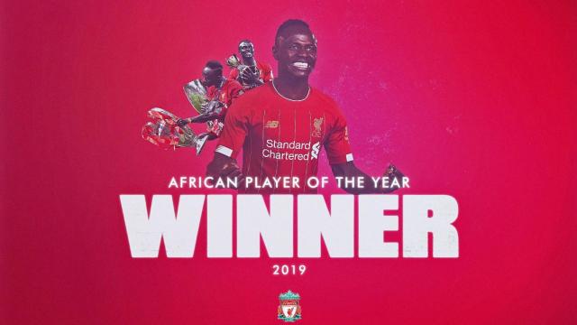 Sadio Mané, elegido Balón de Oro de África