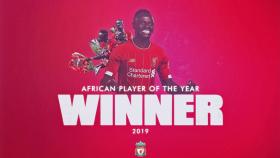 Sadio Mané, elegido Balón de Oro de África