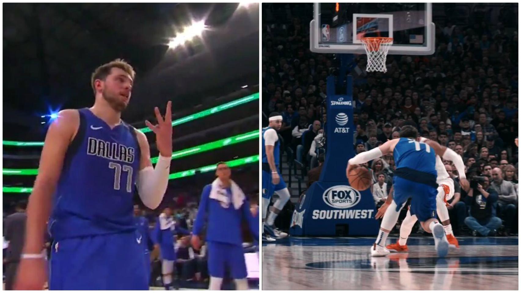 El vacile viral de Doncic tras su última locura: 34 puntos en tres cuartos