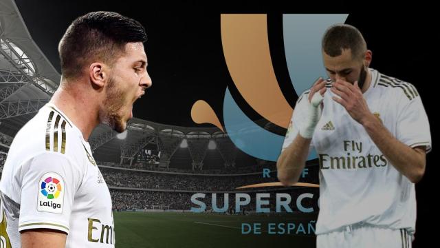 Jovic y Benzema