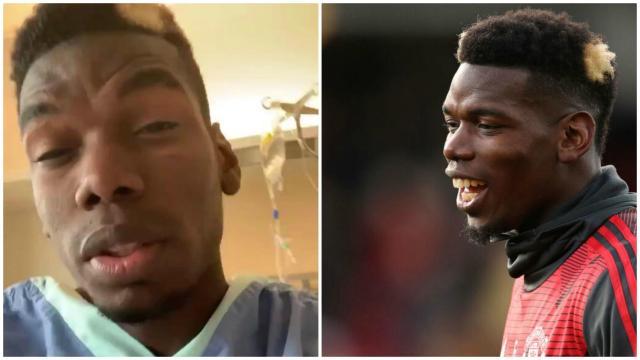 Pogba se opera del tobillo y manda un mensaje a sus seguidores