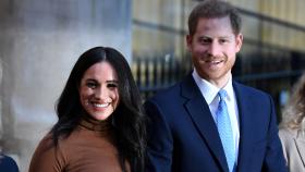 Los duques de Sussex, Harry y Meghan.