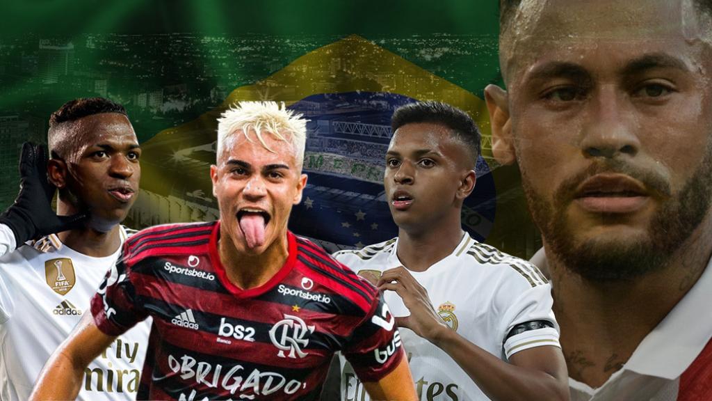 Vinicius, Reinier y Rodrygo