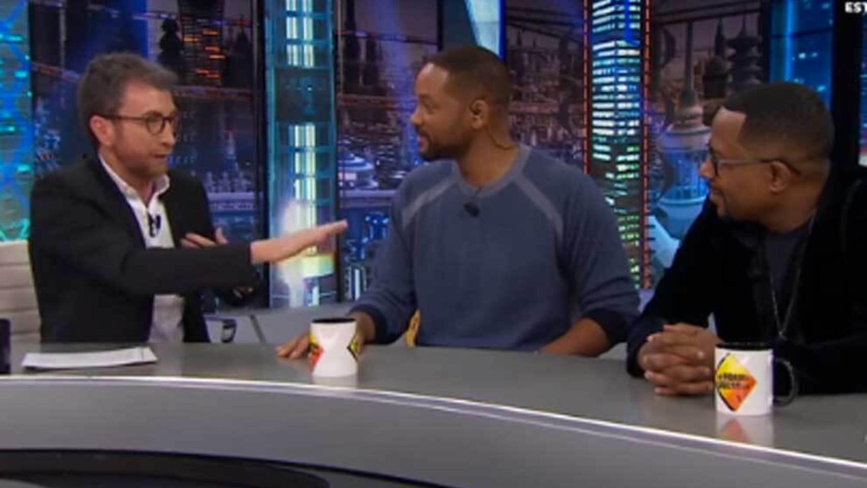 Will Smith y Martin Lawrence, en 'El hormiguero' (Antena 3)