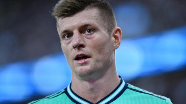 Toni Kroos, en un partido del Real Madrid