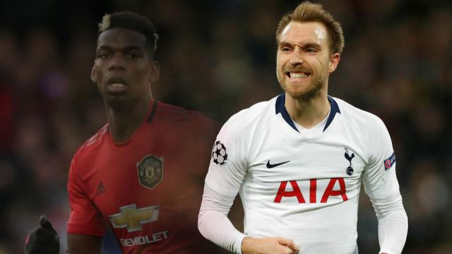 Pogba y Eriksen