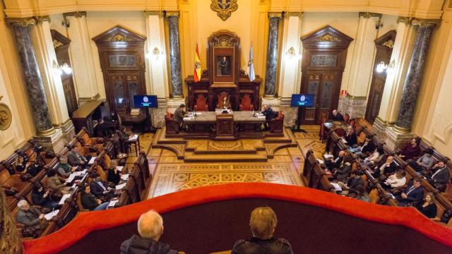 El pleno de A Coruña aprueba sendas mociones  instando al Gobierno a abonar el IVA a Galicia