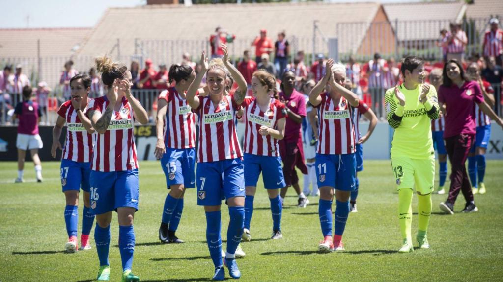 El Atlético femenino, campeón de Liga 2018/2019