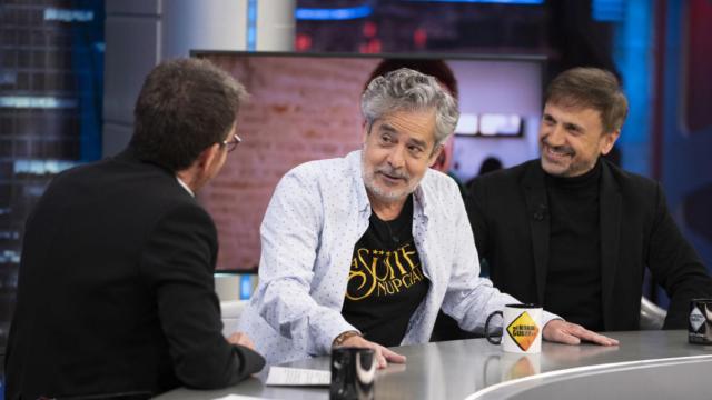 Carlos Iglesias, José Mota y Pablo Motos en 'El Hormiguero' (Antena 3)