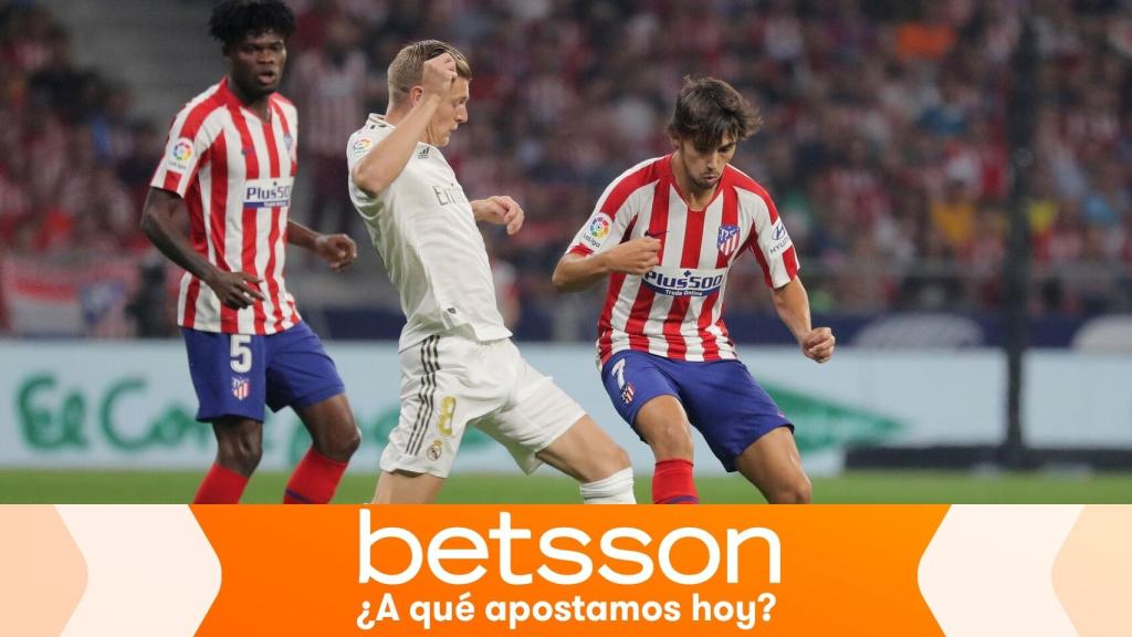 Toni Kroos, en el derbi madrileño