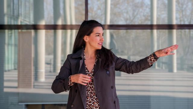 La portavoz de Vox en la Asamblea de Madrid, Rocío Monasterio.