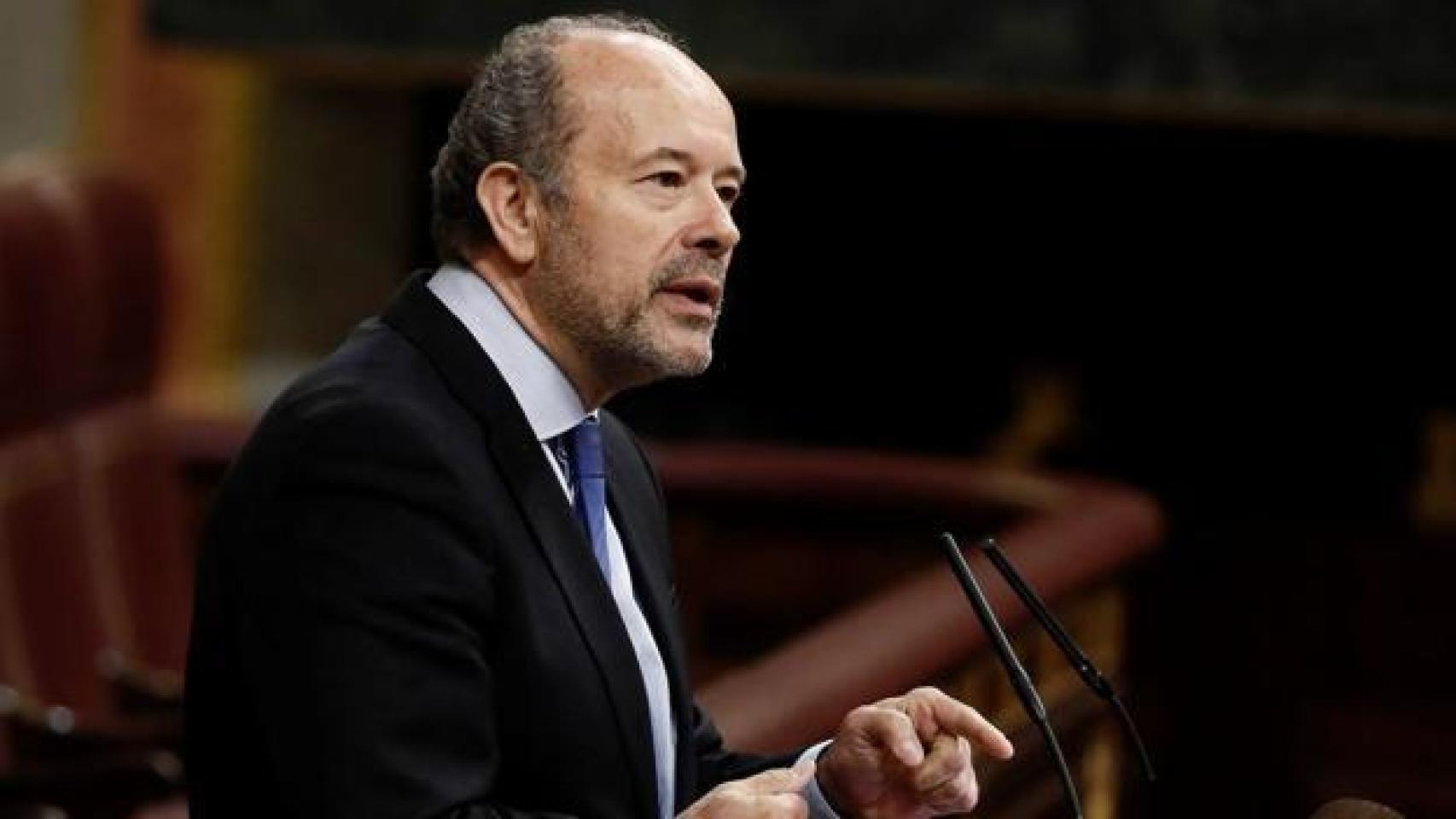 Juan Carlos Campo, en el Congreso de los Diputados.