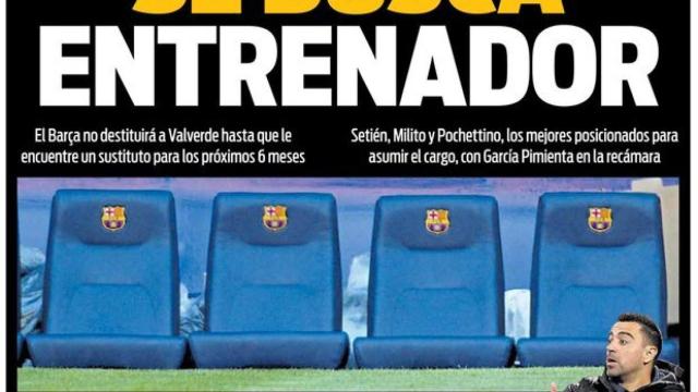 Portada SPORT (13/01/2020)