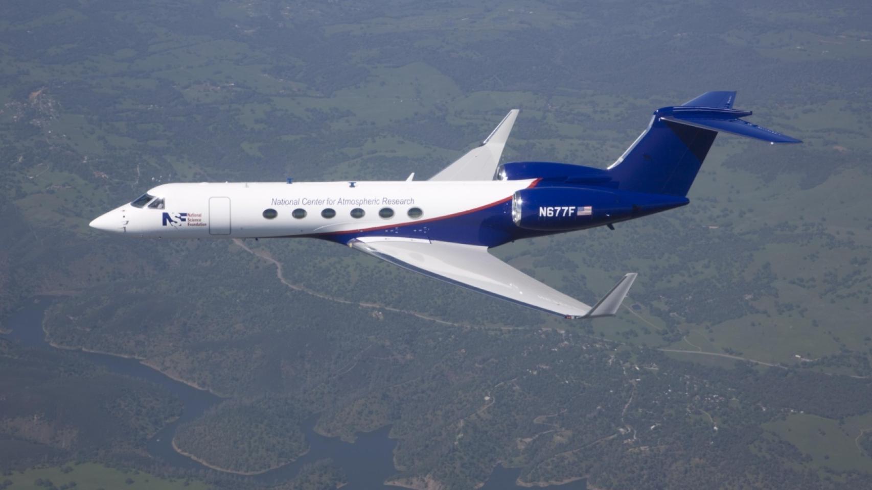 Avión Científico Gulfstream-V.