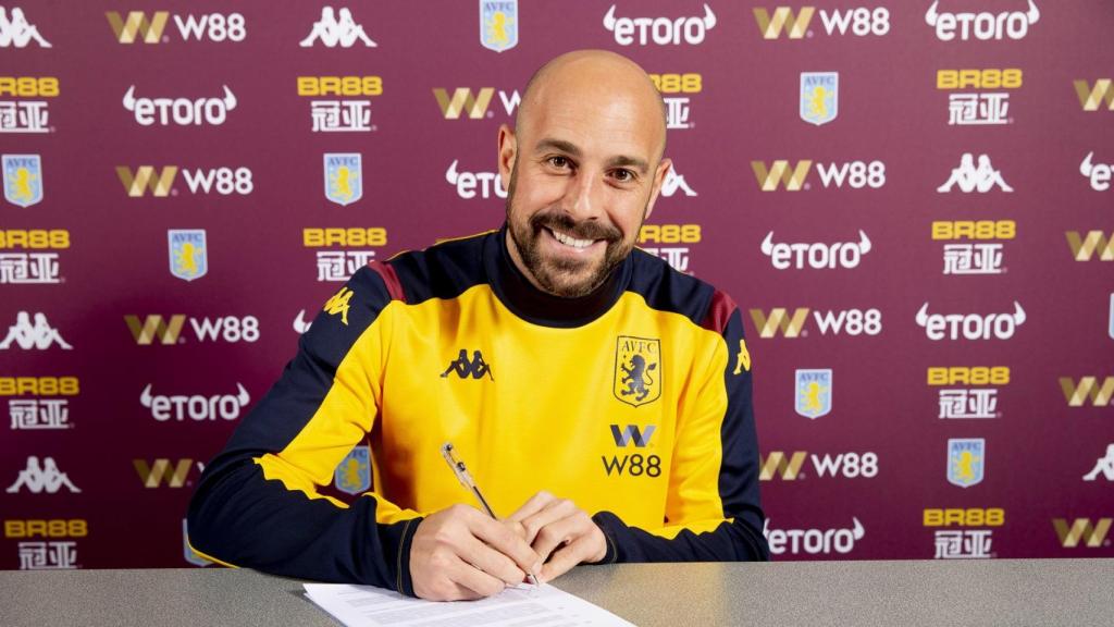 Pepe Reina en el Aston Villa