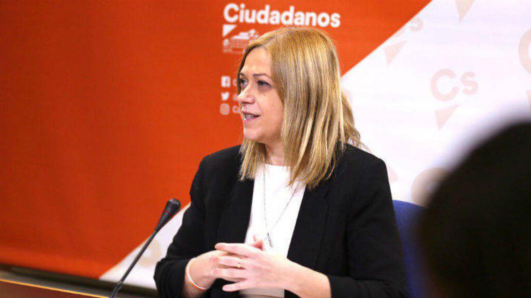 Carmen Picazo, este lunes en rueda de prensa