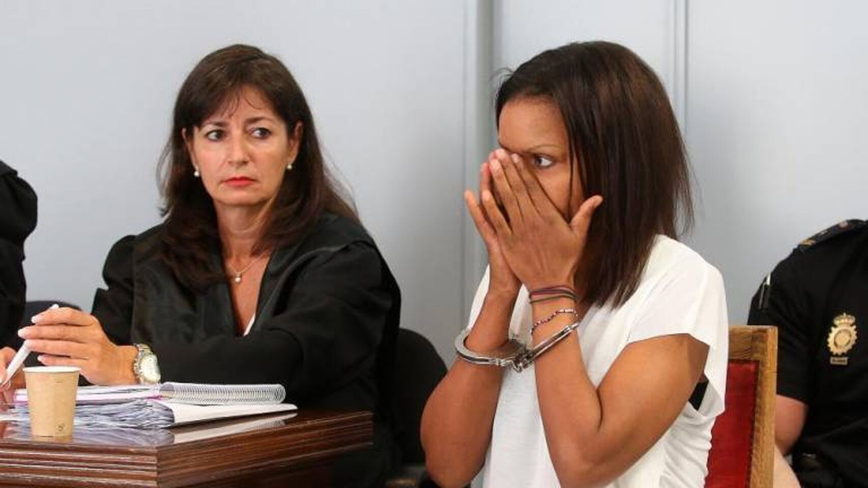 Ana Julia Quezada, durante una de las sesiones del juicio por la muerte violenta de Gabriel Cruz.