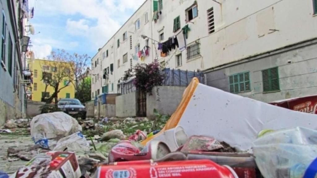 Imagen del barrio de Corea, en  Camp Redó (Palma)