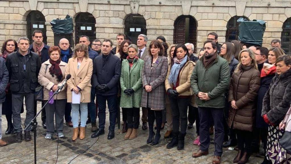 Instituciones y partidos condenan en Toledo el asesinato de una mujer a manos de su hijo tras agredirla sexualmente