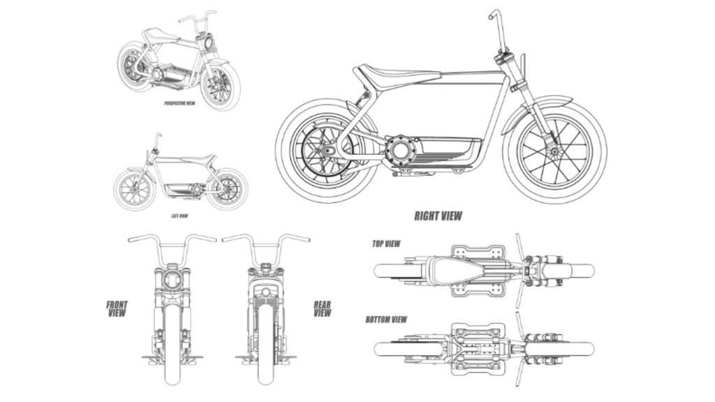 Scooter eléctrica de Harley-Davidson.