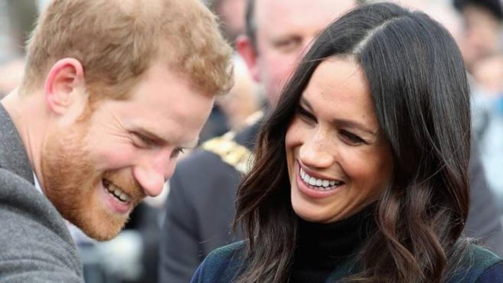 eL príncipe Harry y Meghan Markle