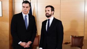 Casado insta a Sánchez a decir si está con la Justicia o con Puigdemont y advierte a Iglesias de que ya no es un tertuliano