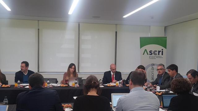 Presentación del informe de Ascri.