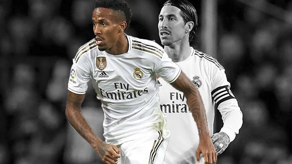 Eder Militao y Sergio Ramos