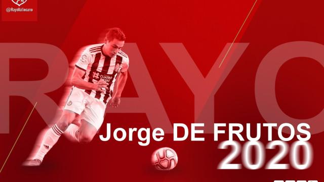 Jorge de Frutos en el Rayo Vallecano