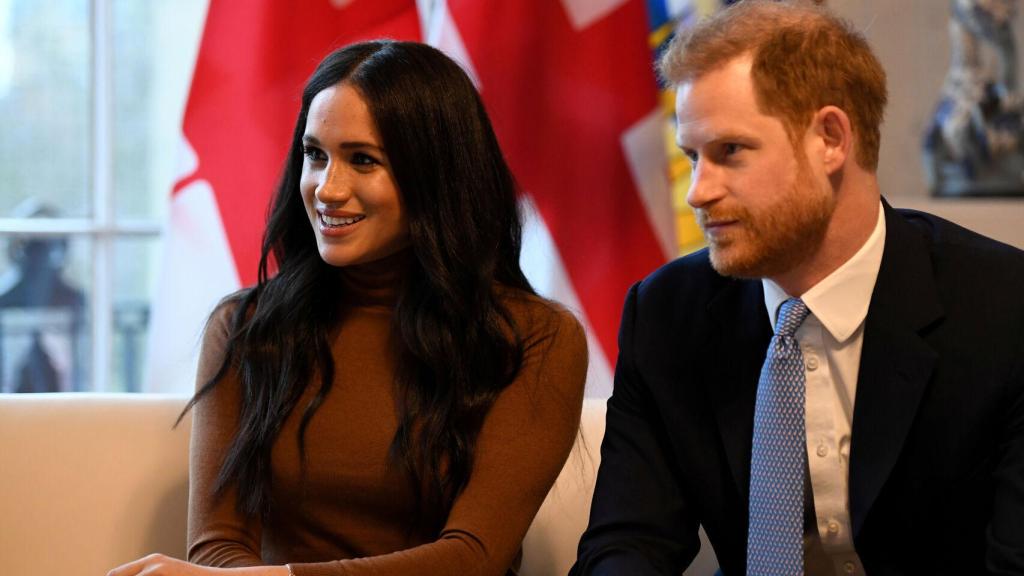 Harry de Inglaterra y Meghan Markle.