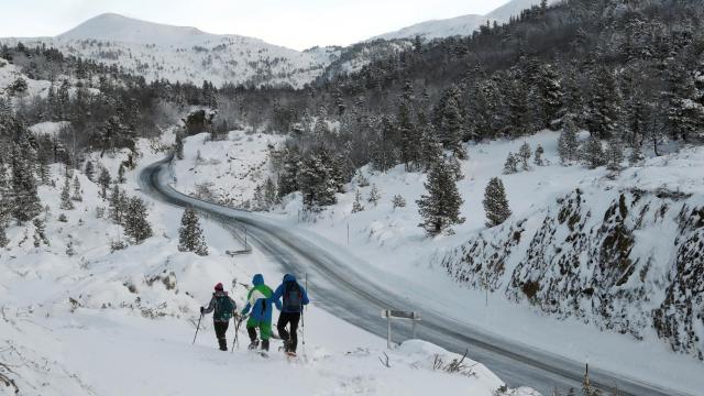 La borrasca Gloria deja varias provincias en alerta por nieve y vientos.