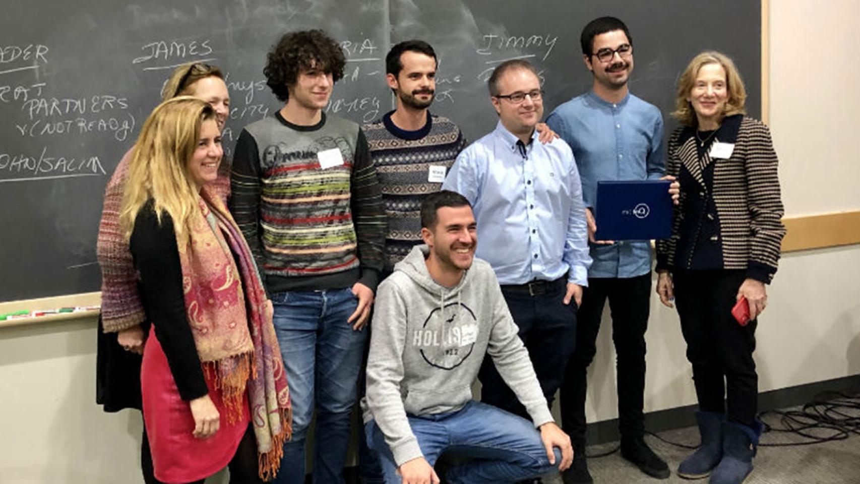 El equipo de investigación de la startup navarra Darwin Biomedical.