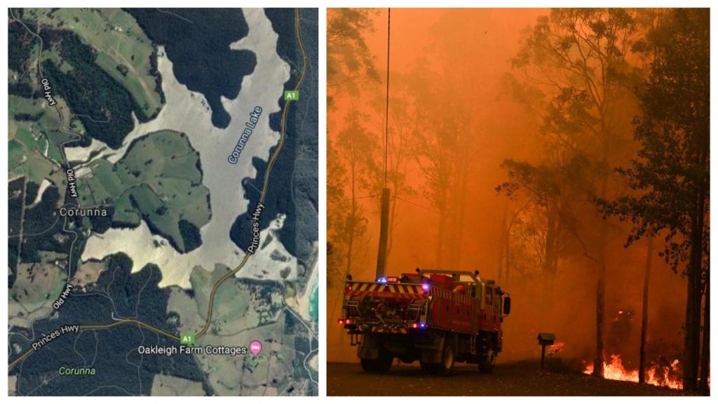 El bosque de Corunna, en Australia, una de las zonas más afectadas por los incendios