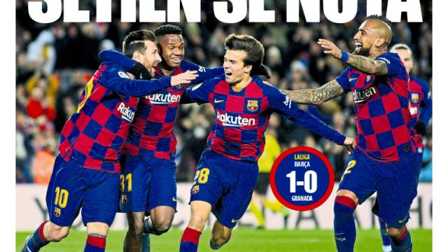 La portada del diario Mundo Deportivo (20/01/2020)