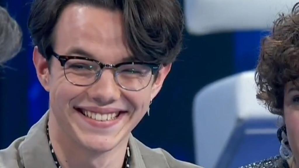 Flavio, de 'OT 2020', en una imagen de la primera gala del concurso.