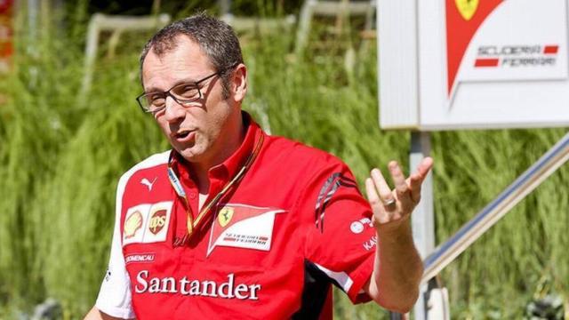 Stefano Domenicali, durante su etapa como jefe de la 'Scuderia'