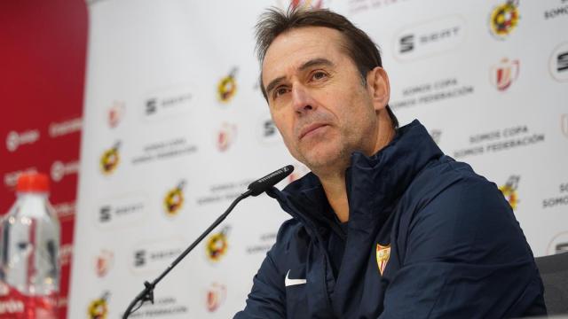 Lopetegui, en rueda de prensa