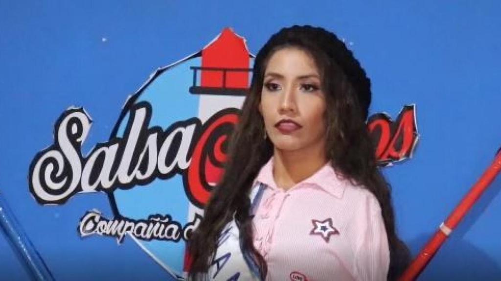 La 'miss' Ana Gabriela Molina.