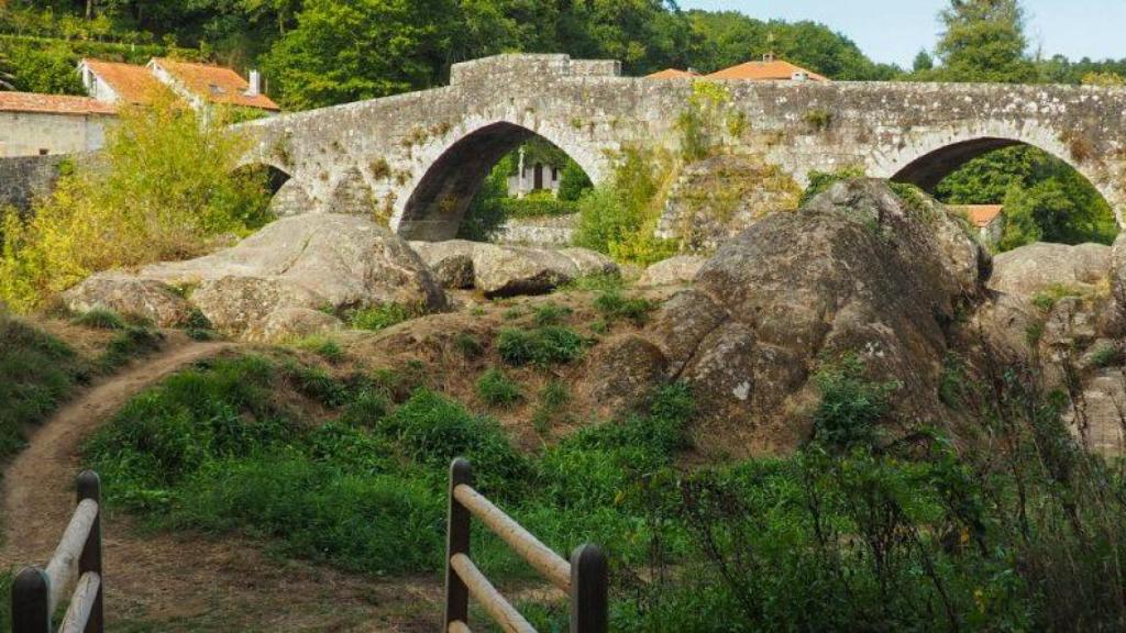 A Ponte Maceira, en Negreira.