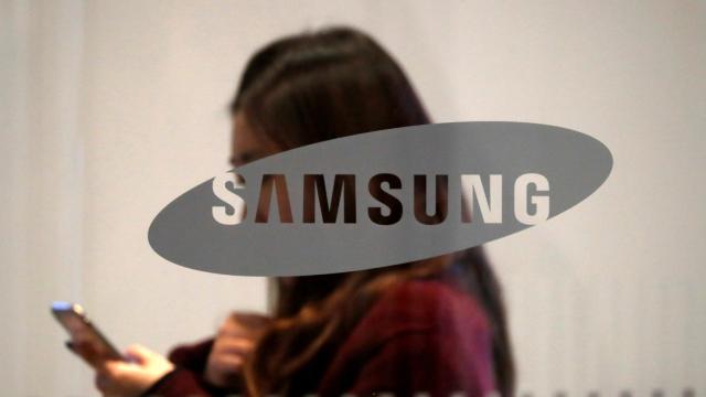 Logo de Samsung en una imagen de archivo.