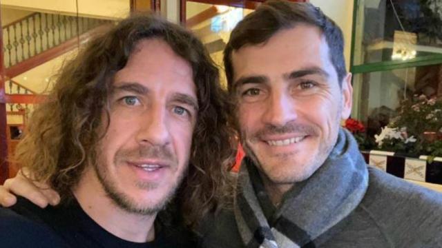 Carles Puyol e Iker Casillas