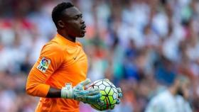 Kameni, durante un partido